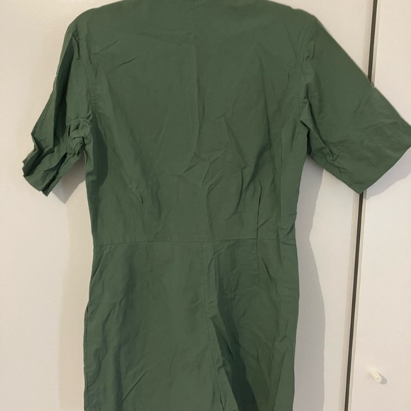 Uniqlo Linen Blend Short Sleeve Romper - Picture 2 of 3